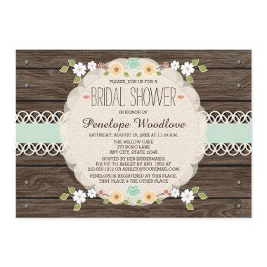 MINT RUSTIC FLORAL BOHO