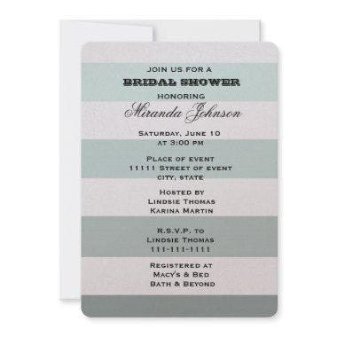 Mint Stripes Ombre
