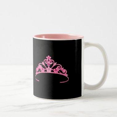 Miss America Rodeo style Pink Pageant Crown Mug