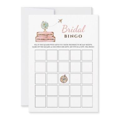 Miss to Mrs Bridal Shower Bingo Game Invitations