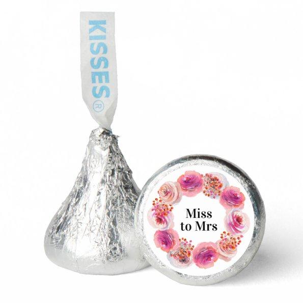 Miss to Mrs  Bright Floral Hershey®'s Kisses®