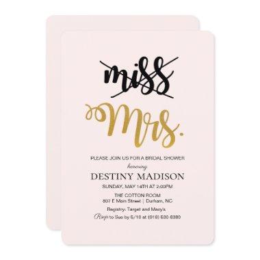 Miss to Mrs.