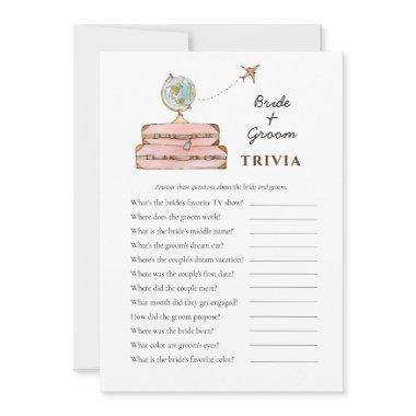 Miss to Mrs Bridal Shower Trivia games Invitations