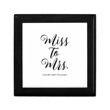 Miss to Mrs Modern  Gift Box