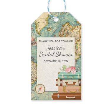 Miss to Mrs thank you tags  Travel