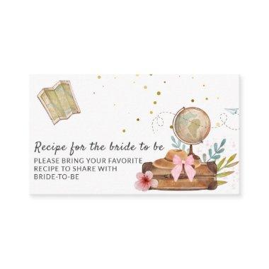 Miss to mrs travel  Share A Recipe Enclosure