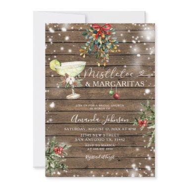 Mistletoe & Margarita Wood Christmas