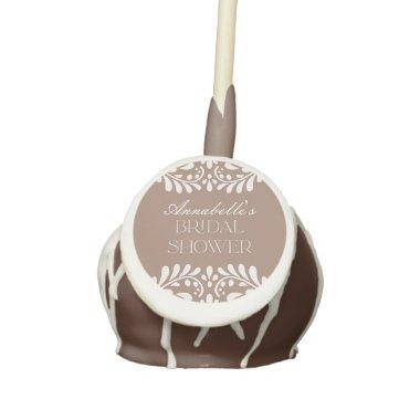 Mocha Brown Talavera Spanish Fiesta  Cake Pops