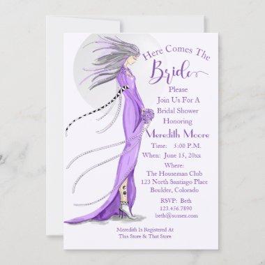 "Mod Bride" Bridal Shower Invitations