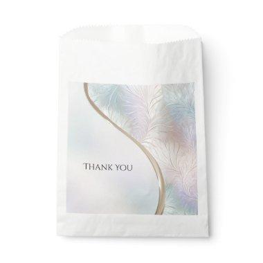 Modern Abstract Iridescent Favor Bag