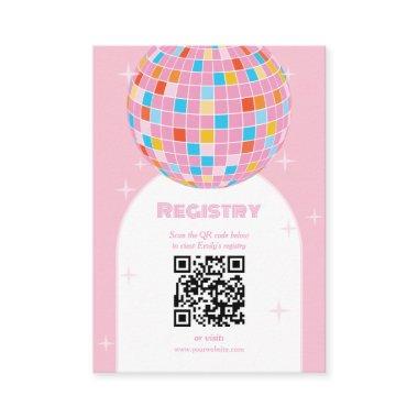 Modern Aesthetic Disco Glam  Registry Enclosure