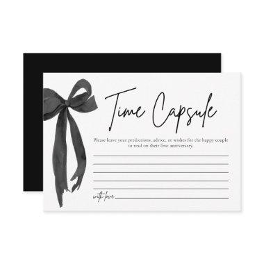 Modern Black Bow Time Capsule  Game