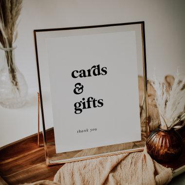 Modern Black Typography  and Gifts Sign