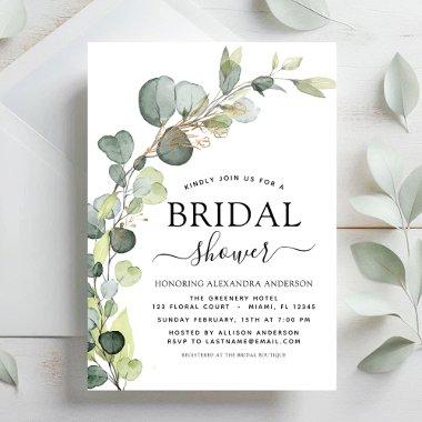 Modern Botanical Eucalyptus Boho