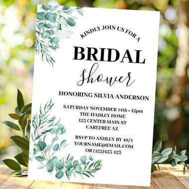Modern Botanical Eucalyptus Boho