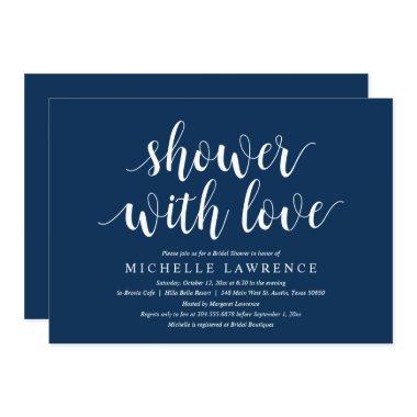 Modern  With Love Celebration Invitat