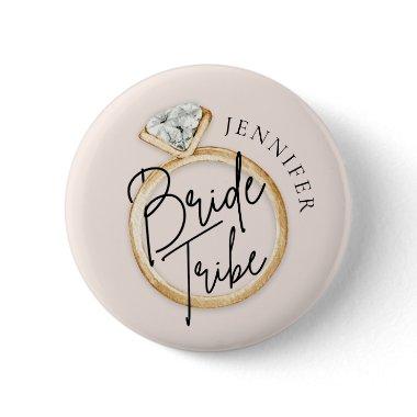 Modern Bride Tribe Custom Button