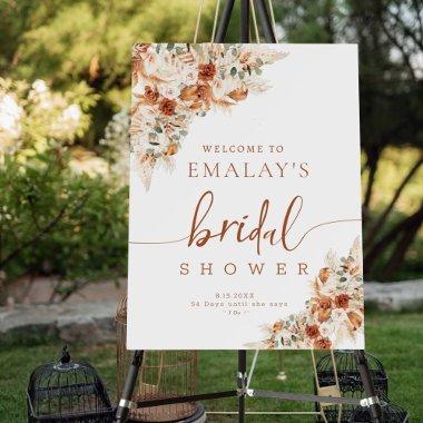 Modern Bright Bohemian  Welcome Sign