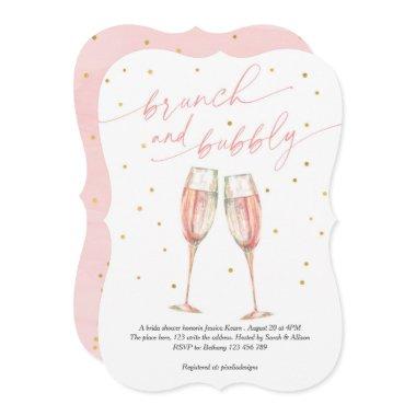 Modern brunch and bubbly, champagne