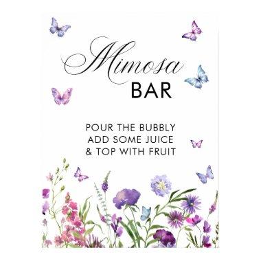 Modern Butterflies  Welcome Sign