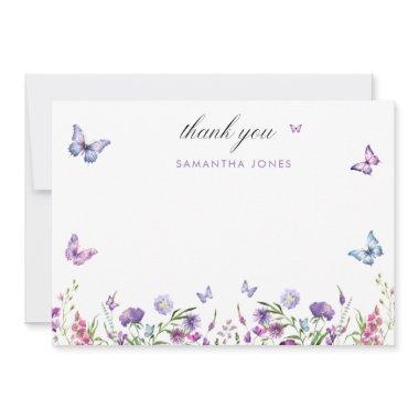 Modern Butterflies  Welcome Sign Thank You