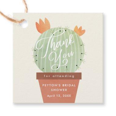 Modern Cactus  Thank You Favor Tags