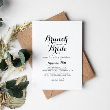 Modern Calligraphy Brunch with the Bride Shower