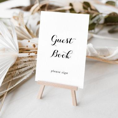 Modern Calligraphy Guest Book Sign