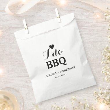 Modern calligraphy i do bbq  favor bag