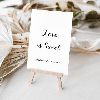Modern Calligraphy Love Is Sweet Sign