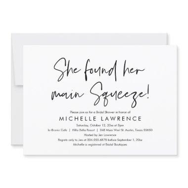 Modern Casual and Fun, Bridal Shower Beach Party I Invitations