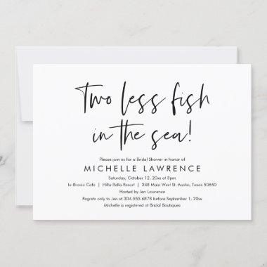 Modern Casual and Fun, Bridal Shower Beach Party Invitations