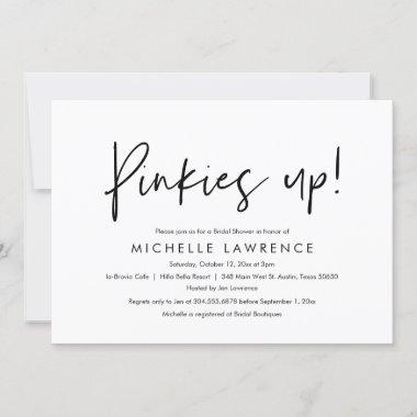Modern Casual, fun and playful Bridal Shower Party Invitations