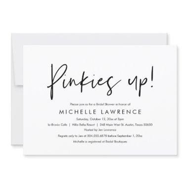 Modern Casual, fun and playful Bridal Shower Party Invitations