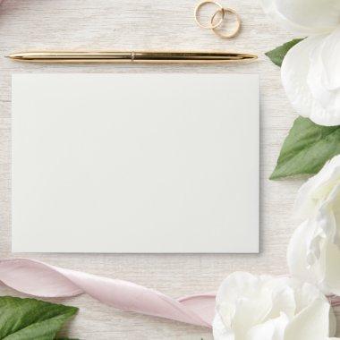 Modern Chic Pale Green Wedding Envelope