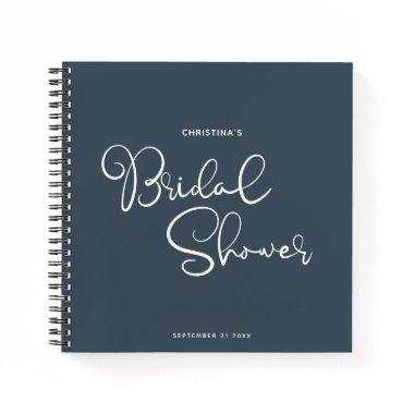 Modern Chic Script Cute  Guest Notebook