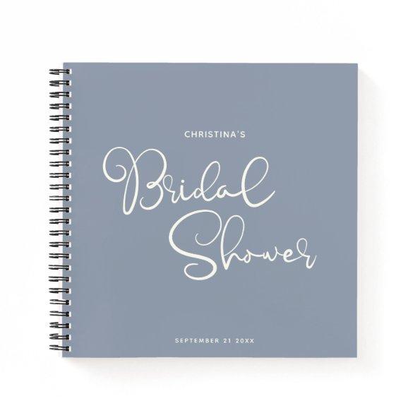 Modern Chic Script Cute  Guest Notebook