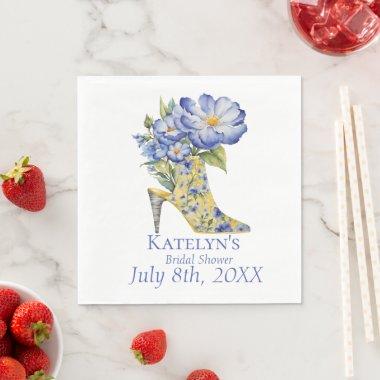 Modern Chinoiserie High-Heel Shoe  Napkins