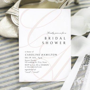 Modern Classic Elegance Calligraphy