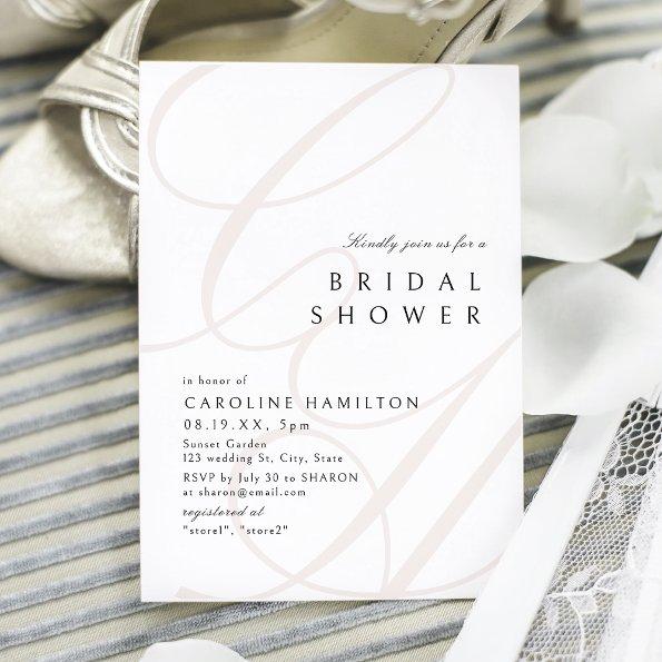 Modern Classic Elegance Calligraphy