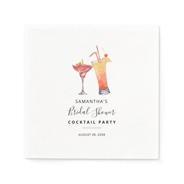 Modern Cocktail Party  Paper Napkins