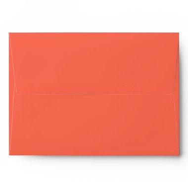 Modern Coral Envelope