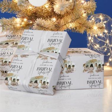Modern Custom Photo  Wrapping Paper