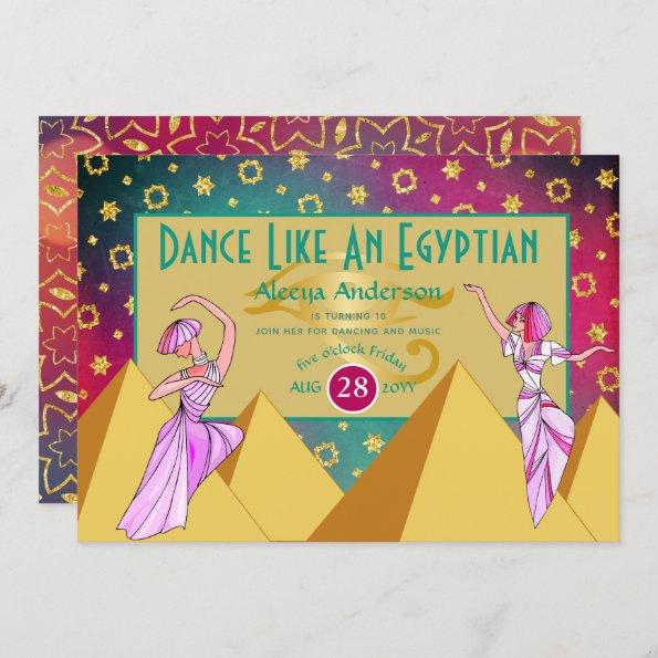 Modern EGYPTIAN Dance Music Party ANY EVENT Invitations