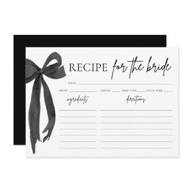 Modern Elegant Black Bow  Recipe