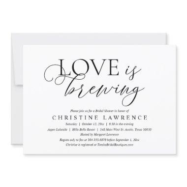 Modern Elegant  Party Love is Brewing