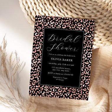 Modern Elegant Chic Rose Gold Boho