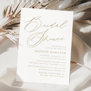 Modern Elegant Gold Script