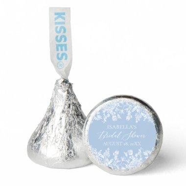 Modern Elegant Something Blue Bridal Shower Hershey®'s Kisses®