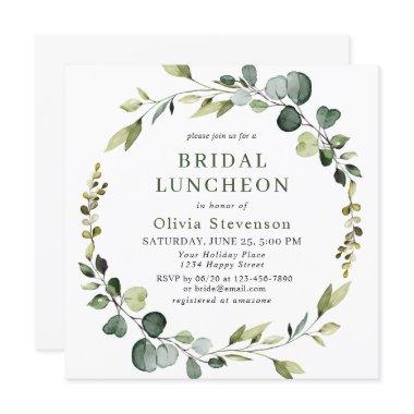 Modern Eucalyptus Wreath Frame BRIDAL LUNCHEON